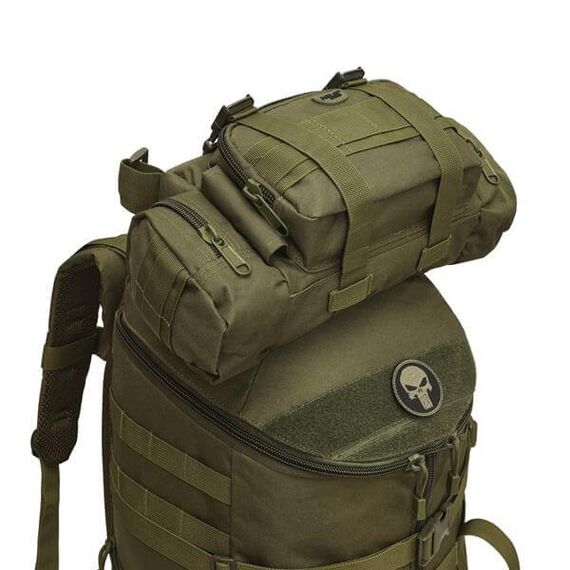 NILS CAMP plecak taktyczny 65L Maverick NC3903 zielony, Kolor: zielony, Rozmiar: one size, 12 zdjęcie