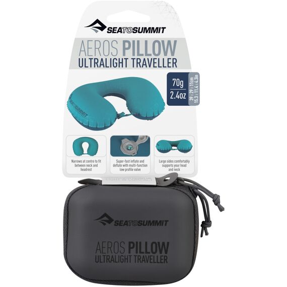 SEA TO SUMMIT Poduszka Aeros Ultralight Pillow Traveller, 2 zdjęcie SEA TO SUMMIT Poduszka Aeros Ultralight Pillow Traveller, 2 zdjęcie