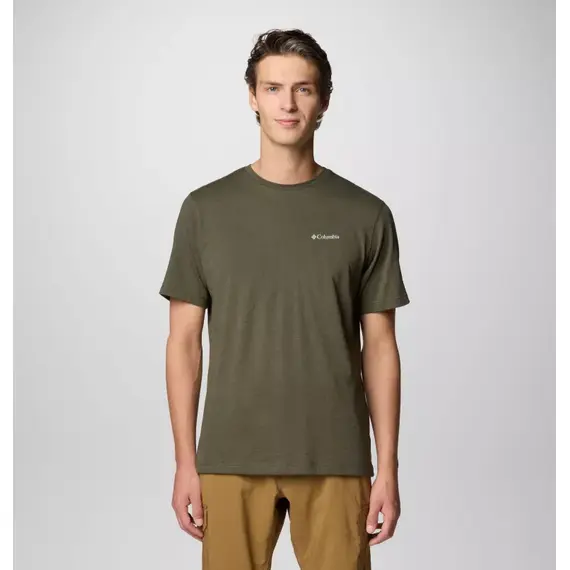 Columbia T-shirt męski Thistletown Hills Short Sleeve - Greenscape Heather, Rozmiar: XL