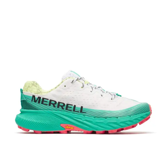 Merrel - buty męskie do biegów górskich Agility Peak 5 - white / turquoise, Rozmiar: 46