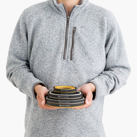 SEA TO SUMMIT Ultralekki składany zestaw naczyń Frontier UL dla 2 osób / 6 elementów