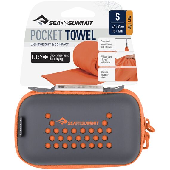 Sea To Summit Ręcznik szybkoschnący Pocket Towel pomarańczowy