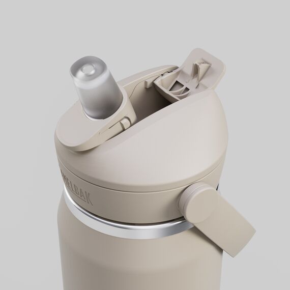 CAMELBAK Butelka termiczna Thrive Flip Straw Insulated SST 740ml beżowa, 3 zdjęcie