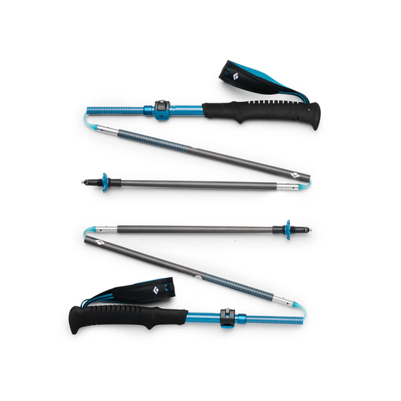 Black Diamond Kije trekkingowe Distance Carbon FLZ Poles Desert Sky, Rozmiar: 105 - 125 cm