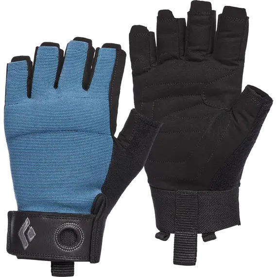 BLACK DIAMOND Rękawiczki wspinaczkowe CRAG Half-Finger GLOVES - Astral Blue, Rozmiar: M