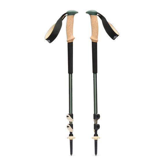Kije trekkingowe Black Diamond Trail Cork Trekking Poles laurel green, 2 zdjęcie