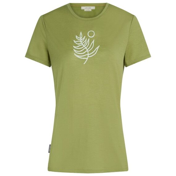 Icebreaker koszulka damska Merino 150 Tech Lite SS T-Shirt Fresh Fern - olive, Rozmiar: M