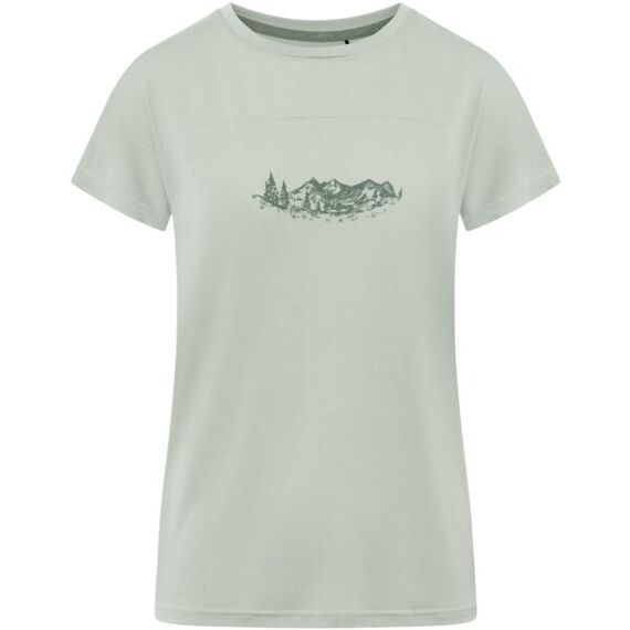 Viking T-shirt damski Likelo Lady Bamboo zielony, Kolor: zielony, Rozmiar: L