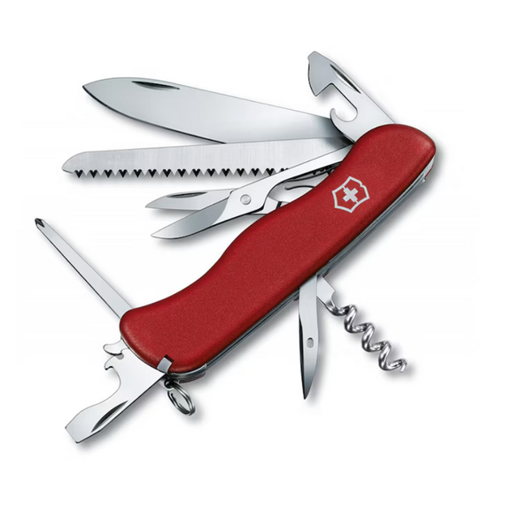 VICTORINOX scyzoryk Outrider Slider Lock, 111mm, Nylon, czerwony