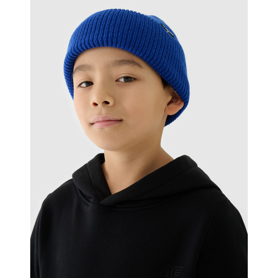 4F bluza z kapturem dla chłopca 4FJWSS25TSWSM1859 czarna, Kolor: czarny, Rozmiar: 146, 4 zdjęcie