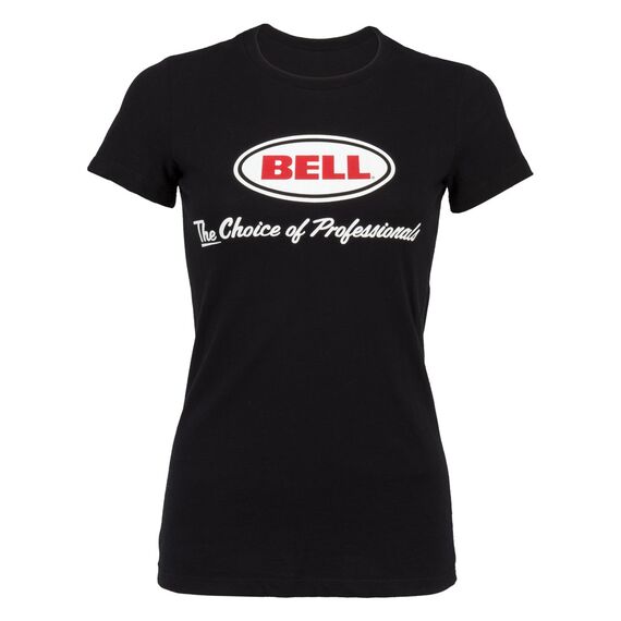 Koszulka damska BELL BASIC CHOICE OF PROS krótki rękaw czarny, Kolor: czarny, Rozmiar: XL