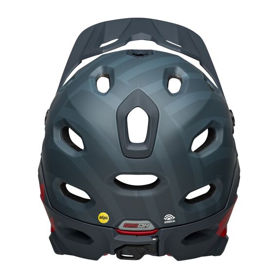 Kask full face BELL SUPER DH MIPS SPHERICAL prime matte niebieski crimson, Kolor: niebiesko-czerwony, Rozmiar: M (55-59 cm), 3 zdjęcie
