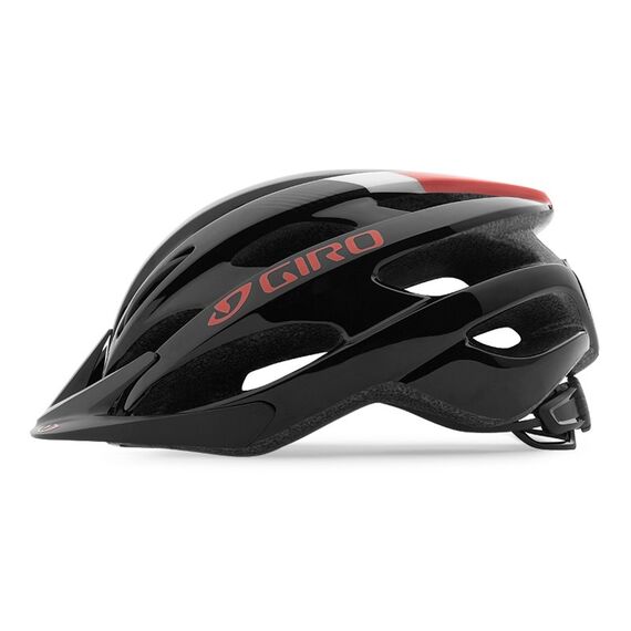 Kask mtb GIRO REVEL czarny bright czerwony roz. Uniwersalny (54-61 cm)