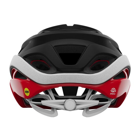 Kask szosowy GIRO HELIOS SPHERICAL MIPS matte czarny czerwony, Kolor: czerwony, Rozmiar: L (59-63 cm), 3 zdjęcie