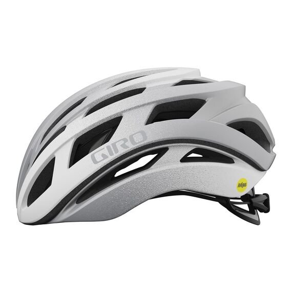 Kask szosowy GIRO HELIOS SPHERICAL MIPS matte biały silver fade, Kolor: biały, Rozmiar: L (59-63 cm)