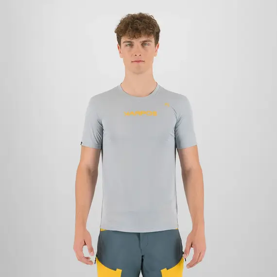 Karpos T-shirt męski LOMA EVO T-SHIRT QUARRY szary, Rozmiar: S