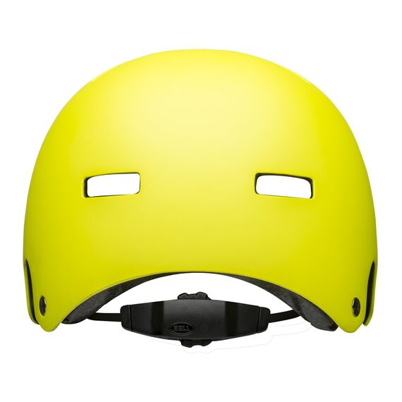 Kask bmx BELL LOCAL matowy żółty hi-viz, Kolor: żółty, Rozmiar: M (55-59 cm), 3 zdjęcie