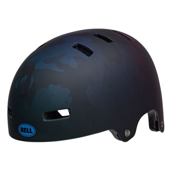 Kask juniorski BELL SPAN matte granatowo-fioletowy, Kolor: granatowy, Rozmiar: S (51–55 cm), 2 zdjęcie