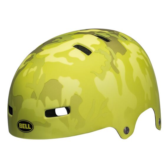 Kask juniorski BELL SPAN matte hi-viz żółty, Kolor: żółty, Rozmiar: S (51–55 cm), 2 zdjęcie