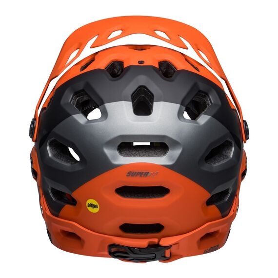 Kask full face BELL SUPER 3R MIPS matte orange czarny, Kolor: czarny, Rozmiar: S (52-56 cm), 4 zdjęcie