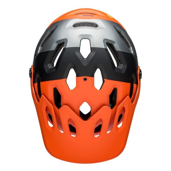 Kask full face BELL SUPER 3R MIPS matte orange czarny, Kolor: czarny, Rozmiar: S (52-56 cm), 6 zdjęcie