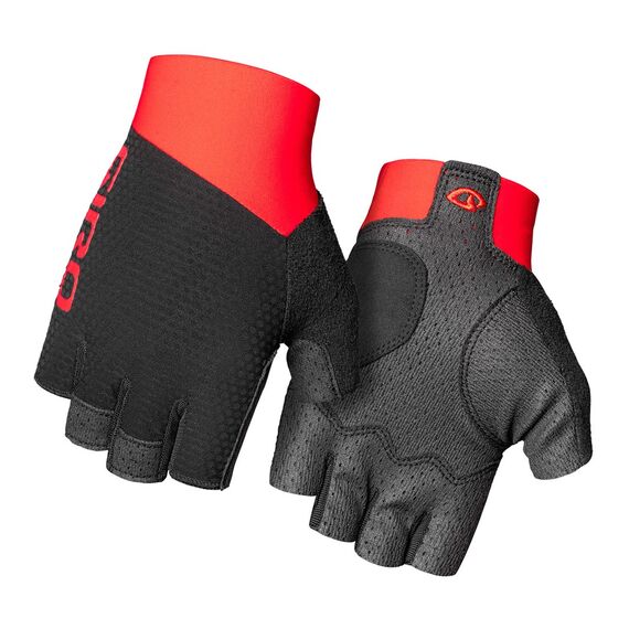 Rękawiczki męskie GIRO ZERO CS krótki palec trim czerwony, Kolor: czerwony, Rozmiar: XL