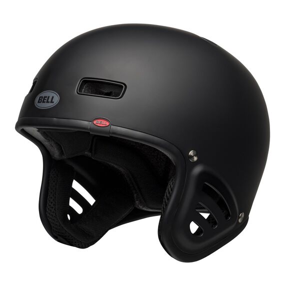 Kask bmx BELL RACKET matte czarny, Kolor: czarny, Rozmiar: L (59-61.5 cm), 2 zdjęcie