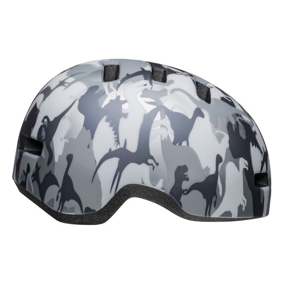Kask dziecięcy BELL LIL RIPPER matte gray silver camosaurus, Kolor: szary, Rozmiar: S (48–55 cm), 2 zdjęcie