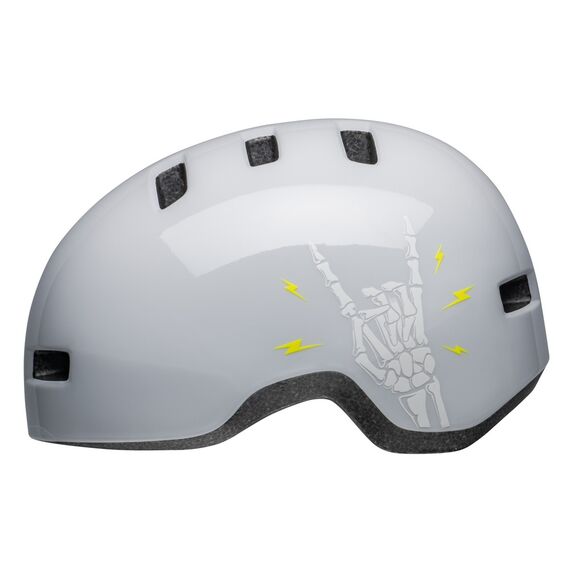 Kask dziecięcy BELL LIL RIPPER biały corna, Kolor: biały plane, Rozmiar: XS (45–52 cm)