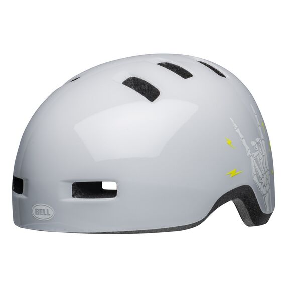 Kask dziecięcy BELL LIL RIPPER biały corna, Kolor: biały plane, Rozmiar: S (48–55 cm), 3 zdjęcie