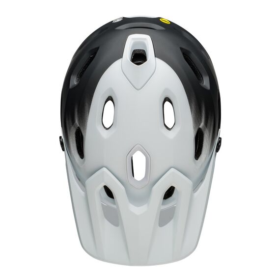 Kask full face BELL SUPER DH MIPS SPHERICAL matte czarny biały, Kolor: biały, Rozmiar: L (59-63 cm), 6 zdjęcie