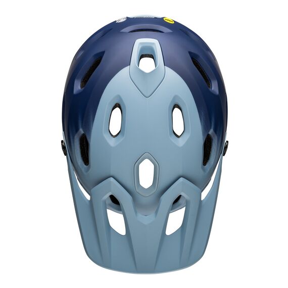 Kask full face BELL SUPER DH MIPS SPHERICAL matte light niebieski navy, Kolor: niebieski, Rozmiar: M (55-59 cm), 6 zdjęcie