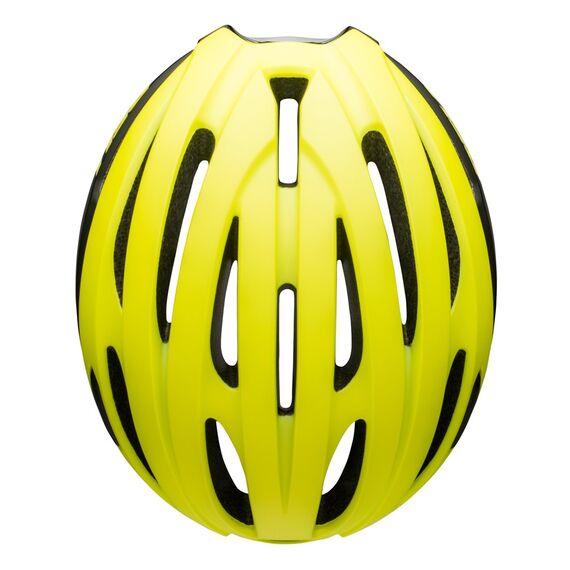Kask gravel szosowy BELL AVENUE matte gloss hi-viz czarny, Kolor: żółty, Rozmiar: Uniwersalny M/L (53–60 cm), 4 zdjęcie