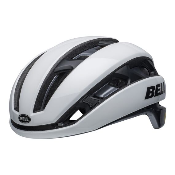 Kask gravel szosowy BELL XR MIPS SPHERICAL matte gloss biały czarny, Kolor: biały, Rozmiar: S (52-56 cm), 2 zdjęcie