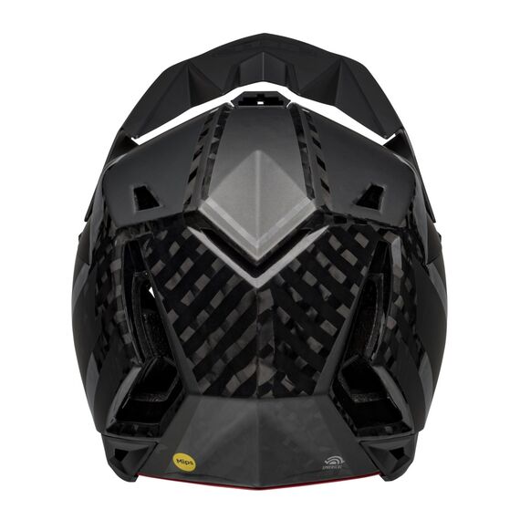 Kask full face BELL FULL-10 CARBON SPHERICAL MIPS matte gloss czarny, Kolor: czarny, Rozmiar: L (57-59 cm), 4 zdjęcie Kask full face BELL FULL-10 CARBON SPHERICAL MIPS matte gloss czarny, Kolor: czarny, Rozmiar: L (57-59 cm), 4 zdjęcie