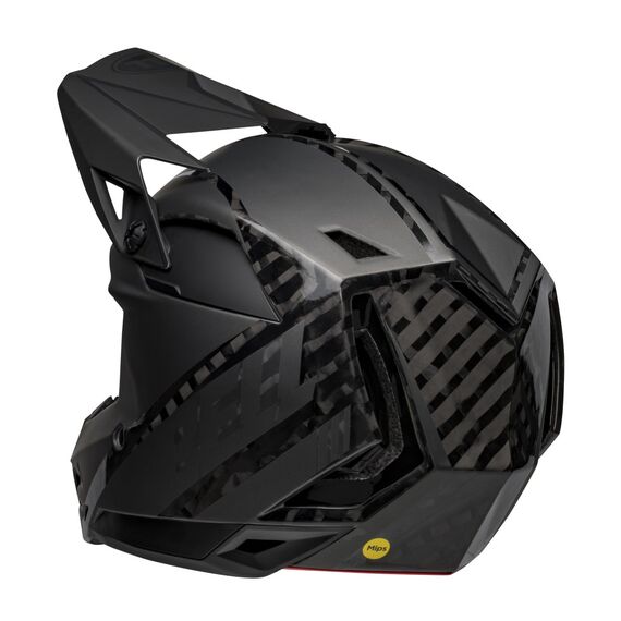 Kask full face BELL FULL-10 CARBON SPHERICAL MIPS matte gloss czarny, Kolor: czarny, Rozmiar: L (57-59 cm), 5 zdjęcie Kask full face BELL FULL-10 CARBON SPHERICAL MIPS matte gloss czarny, Kolor: czarny, Rozmiar: L (57-59 cm), 5 zdjęcie