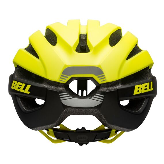 Kask gravel szosowy BELL AVENUE matte gloss hi-viz czarny, Kolor: żółty, Rozmiar: Uniwersalny S/M (50–57 cm), 3 zdjęcie