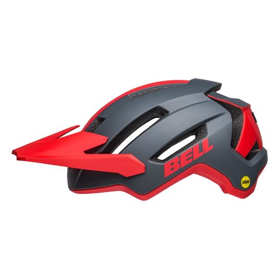 Kask mtb BELL 4FORTY AIR INTEGRATED MIPS matte gray czerwony, Kolor: czerwony, Rozmiar: M (55-59 cm)