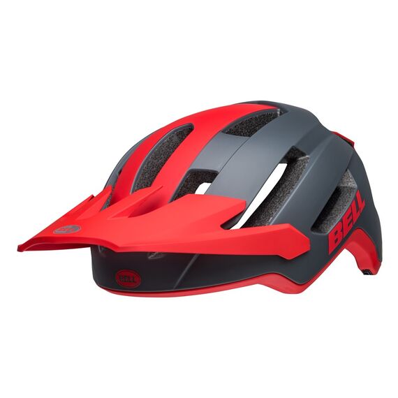 Kask mtb BELL 4FORTY AIR INTEGRATED MIPS matte gray czerwony, Kolor: czerwony, Rozmiar: M (55-59 cm), 2 zdjęcie