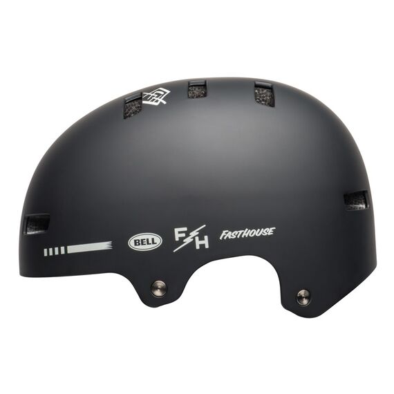 Kask juniorski BELL SPAN matte czarny biały fasthouse, Kolor: czarno-biały, Rozmiar: S (51–55 cm)