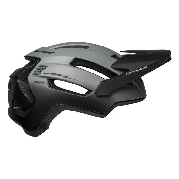 Kask mtb BELL 4FORTY AIR INTEGRATED MIPS fasthouse matte gloss gray czarny, Kolor: ciemnoszary, Rozmiar: S (52-56 cm), 3 zdjęcie