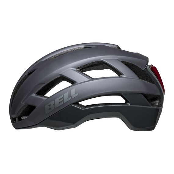Kask gravel szosowy BELL FALCON XR LED INTEGRATED MIPS matte gloss gray, Kolor: szary, Rozmiar: M (55-59 cm)