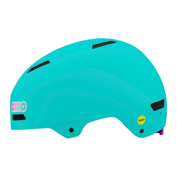 Kask dziecięcy juniorski GIRO DIME FS matte screaming teal roz. S (51-55 cm) .