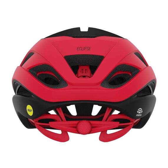 Kask szosowy GIRO ECLIPSE MIPS SPHERICAL matte czarny biały czerwony, Kolor: czerwony, Rozmiar: M (55-59 cm), 3 zdjęcie