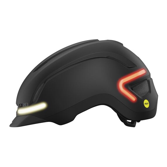 Kask miejski GIRO ETHOS INTEGRATED MIPS LED matte czarny, Kolor: czarny, Rozmiar: L (59-63 cm)