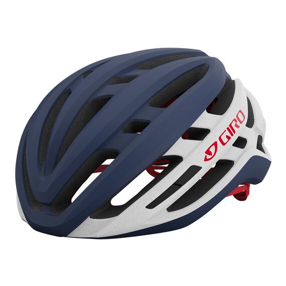 Kask szosowy GIRO AGILIS matte czarny bright czerwony, Kolor: biało-czerwony, Rozmiar: S (51–55 cm), 2 zdjęcie