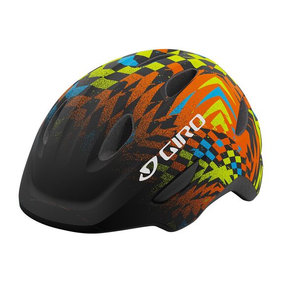 Kask dziecięcy GIRO SCAMP matte czarny check fade, Kolor: czarny, Rozmiar: XS (45-49 cm), 2 zdjęcie