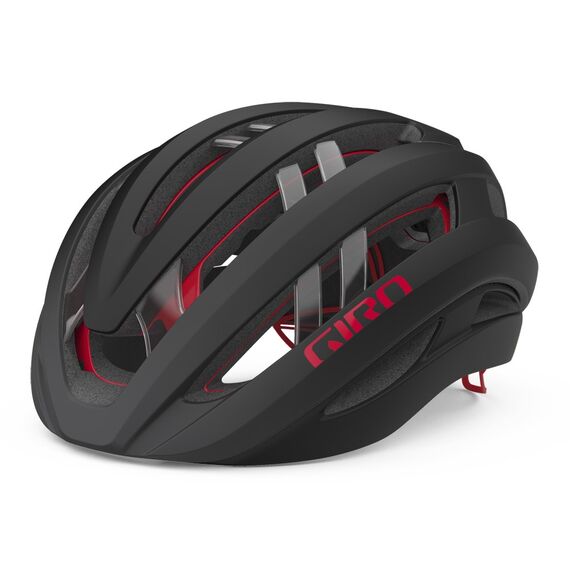 Kask szosowy GIRO ARIES SPHERICAL MIPS matte carbon czerwony, Kolor: czerwony, Rozmiar: M (55-59 cm), 2 zdjęcie