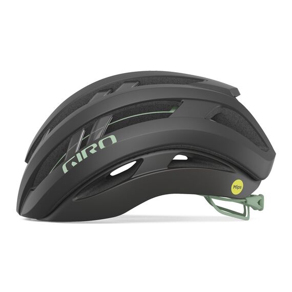 Kask szosowy GIRO ARIES SPHERICAL MIPS matte coal space green, Kolor: zielony, Rozmiar: S (51–55 cm)
