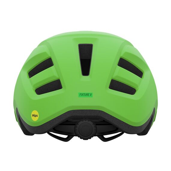 Kask dziecięcy juniorski GIRO FIXTURE II INTEGRATED MIPS matte czerwony, Kolor: zielony, Rozmiar: Uniwersalny (50-57 cm), 3 zdjęcie
